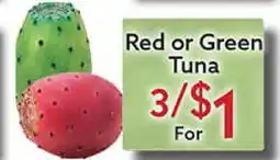 World Fresh Market Red or Green Tuna offer