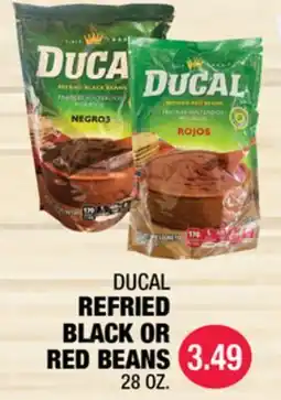 Carnicerias Jimenez DUCAL REFRIED BLACK OR RED BEANS offer