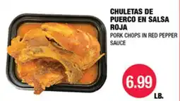 Carnicerias Jimenez CHULETAS DE PUERCO EN SALSA ROJA offer
