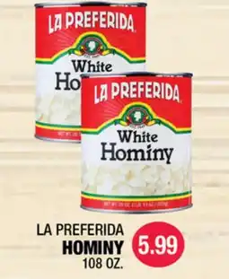 Carnicerias Jimenez LA PREFERIDA HOMINY offer