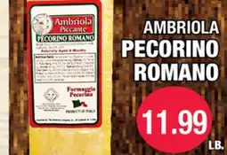 Carnicerias Jimenez AMBRIOLA PECORINO ROMANO offer