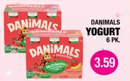 Carnicerias Jimenez DANIMALS YOGURT offer