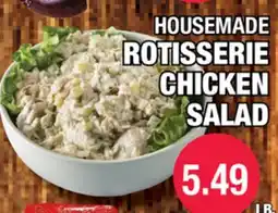 Carnicerias Jimenez HOUSEMADE ROTISSERIE CHICKEN SALAD offer