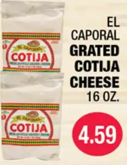 Carnicerias Jimenez EL CAPORAL GRATED COTIJA CHEESE offer