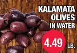 Carnicerias Jimenez KALAMATA OLIVES IN WATER offer