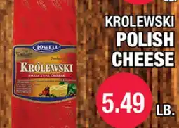 Carnicerias Jimenez KROLEWSKI POLISH CHEESE offer