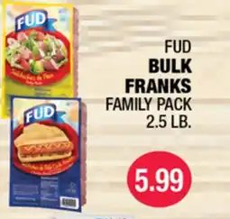 Carnicerias Jimenez FUD BULK FRANKS FAMILY PACK offer