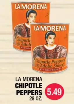 Carnicerias Jimenez LA MORENA CHIPOTLE PEPPERS offer