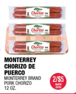 Carnicerias Jimenez MONTERREY CHORIZO DE PUERCO offer