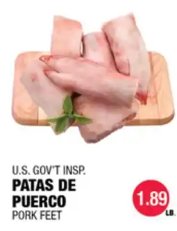 Carnicerias Jimenez U.S. GOV'T INSP. PATAS DE PUERCO offer