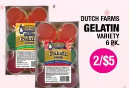 Carnicerias Jimenez DUTCH FARMS GELATIN VARIETY offer