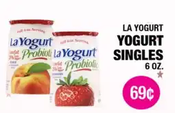 Carnicerias Jimenez LA YOGURT YOGURT SINGLES offer