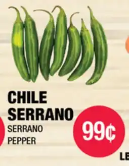 Carnicerias Jimenez CHILE SERRANO offer
