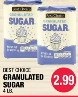 Carnicerias Jimenez BEST CHOICE GRANULATED SUGAR offer