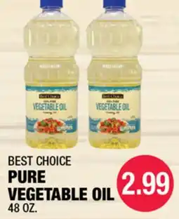 Carnicerias Jimenez BEST CHOICE PURE VEGETABLE OIL offer