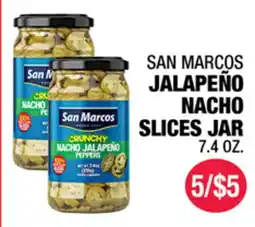Carnicerias Jimenez SAN MARCOS JALAPEÑO NACHO SLICES JAR offer