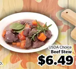 Living Fresh Market USDA Choice Beef Stew offer