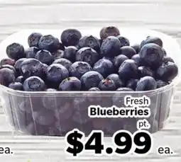 Living Fresh Market Fresh Blueberries offer