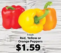 Living Fresh Market Fresh Red, Yellow or Orange Peppers offer