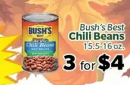 Living Fresh Market Bush's Best Chili Beans offer