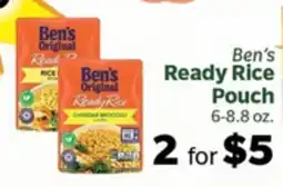 Living Fresh Market Ben's Ready Rice Pouch offer