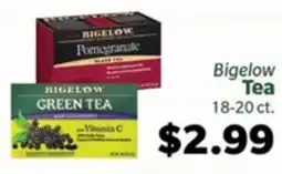 Living Fresh Market Bigelow Tea offer
