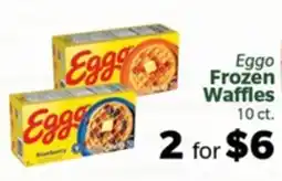 Living Fresh Market Eggio Frozen Waffles offer