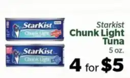 Living Fresh Market Starkist Chunk Light Tuna offer