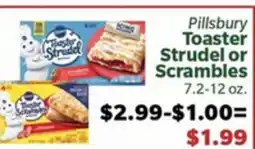 Living Fresh Market Pillsbury Toaster Strudel or Scrambles offer