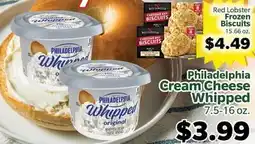 Living Fresh Market Philadelphia Cream Cheese Whipped offer