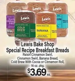 Angelo Caputo's Fresh Market Lewis Bake Shop Special Recipe Breakfast Breads offer