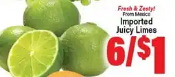 Angelo Caputo's Fresh Market From Mexico Imported Juicy Limes offer