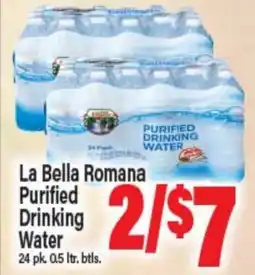 Angelo Caputo's Fresh Market La Bella Romana Purified Drinking Water offer