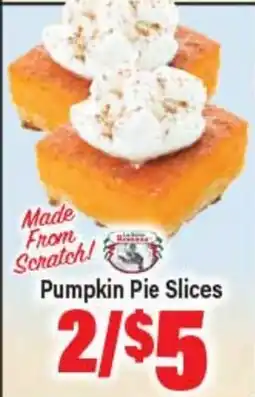 Angelo Caputo's Fresh Market Pumpkin Pie Slices offer