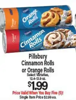 Angelo Caputo's Fresh Market Pillsbury Cinnamon Rolls or Orange Rolls offer