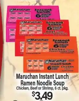 Angelo Caputo's Fresh Market Maruchan Instant Lunch Ramen Noodle Soup offer