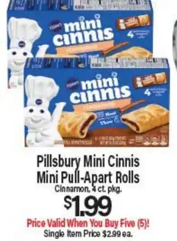 Angelo Caputo's Fresh Market Pillsbury Mini Cinnis Mini Pull-Apart Rolls offer