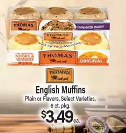 Angelo Caputo's Fresh Market English Muffins offer
