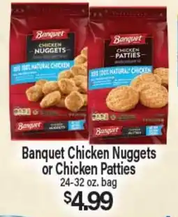 Angelo Caputo's Fresh Market Banquet Chicken Nuggets or Chicken Patties offer