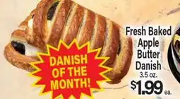 Angelo Caputo's Fresh Market Fresh Baked Apple Butter Danish offer