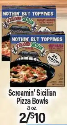 Angelo Caputo's Fresh Market Screamin' Sicilian Pizza Bowls offer