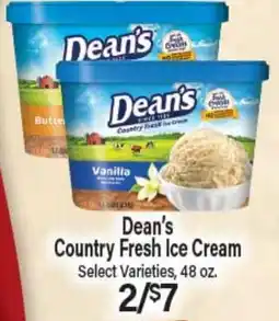 Angelo Caputo's Fresh Market Dean's Country Fresh Ice Cream offer