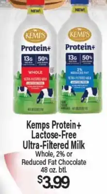 Angelo Caputo's Fresh Market Kemps Protein+ Lactose-Free Ultra-Filtered Milk offer