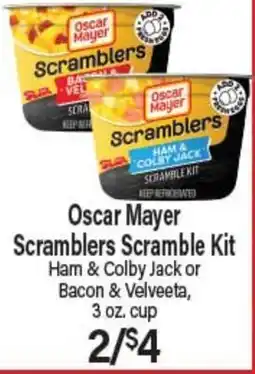 Angelo Caputo's Fresh Market Oscar Mayer Scramblers Scramble Kit offer