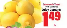 Angelo Caputo's Fresh Market Fresh California Juicy Lemons offer