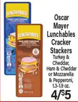 Angelo Caputo's Fresh Market Oscar Mayer Lunchables Cracker Stackers offer