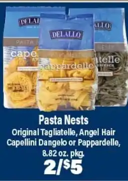 Angelo Caputo's Fresh Market PASTA NESTS offer
