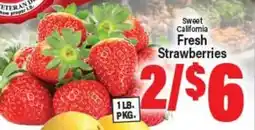 Angelo Caputo's Fresh Market Sweet California Fresh Strawberries offer