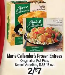 Angelo Caputo's Fresh Market Marie Callender's Frozen Entrees offer