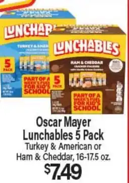 Angelo Caputo's Fresh Market Oscar Mayer Lunchables offer